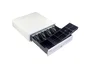 Equip Cajón Portamonedas para TPV con Apertura Manual y Automática Blanco
