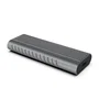 Ewent EW7025 Carcasa Externa para SSD M.2 NVMe/PCIe, USB-C 3.2 Gen 2, Hasta 4 TB, Compatible con Unidades de 30/42/60/80 mm, Incluye Cables USB-C a USB-C y USB-C a USB-A, Color Gris