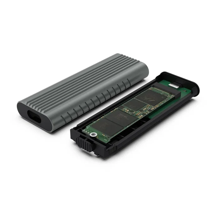 Ewent EW7025 Carcasa Externa para SSD M.2 NVMe/PCIe, USB-C 3.2 Gen 2, Hasta 4 TB, Compatible con Unidades de 30/42/60/80 mm, Incluye Cables USB-C a USB-C y USB-C a USB-A, Color Gris Ewent EW7025 Carcasa Externa para SSD M.2 NVMe/PCIe, USB-C 3.2 Gen 2, Hasta 4 TB, Compatible con Unidades de 30/42/60/80 mm, Incluye Cables USB-C a USB-C y USB-C a USB-A, Color Gris