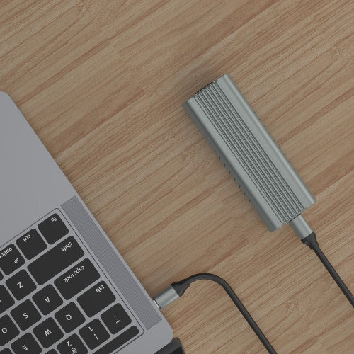 Ewent Carcasa Externa para SSD M.2 NVMe/SATA USB 3.2 Tipo-C, EW7025