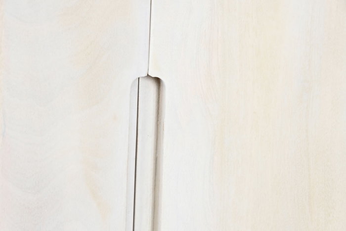 DKD Home Decor Buffet Tromso Urban Blanco 150 x 40 x 84 cm