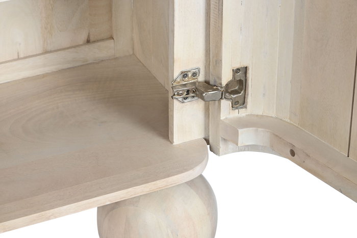 DKD Home Decor Buffet Tromso Urban Blanco 150 x 40 x 84 cm