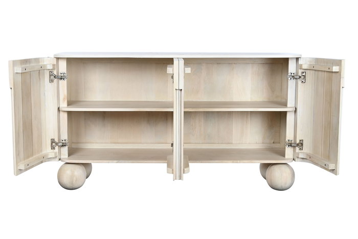 DKD Home Decor Buffet Tromso Urban Blanco 150 x 40 x 84 cm