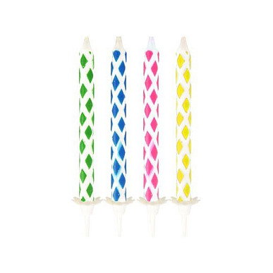 PAPSTAR Velas Mágicas de Cumpleaños 6 cm Multicolor PAPSTAR Velas Mágicas de Cumpleaños 6 cm Multicolor