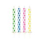 PAPSTAR Velas Mágicas de Cumpleaños 6 cm Multicolor
