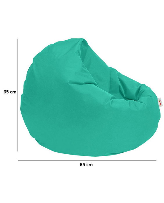 Atelier Del Sofa 100 Cushion Pouf Puff de Jardín Exterior Turquesa Impermeable Poliéster 100cm x 100cm Atelier Del Sofa 100 Cushion Pouf Puff de Jardín Exterior Turquesa Impermeable Poliéster 100cm x 100cm