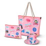 Karactermania Bolsa Playa Barbie Soleil Malibu Rosa
