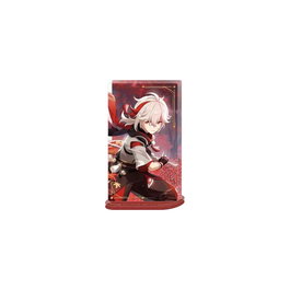 Sakami Merchandise Adorno acrílico con purpurina Kaedehara Kazuha 11 cm