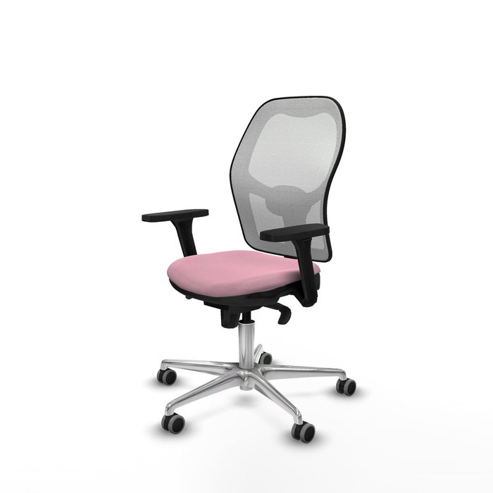 PIQUERAS Y CRESPO Silla de oficina Jorquera Rosa y Blanco PIQUERAS Y CRESPO Silla de oficina Jorquera Rosa y Blanco