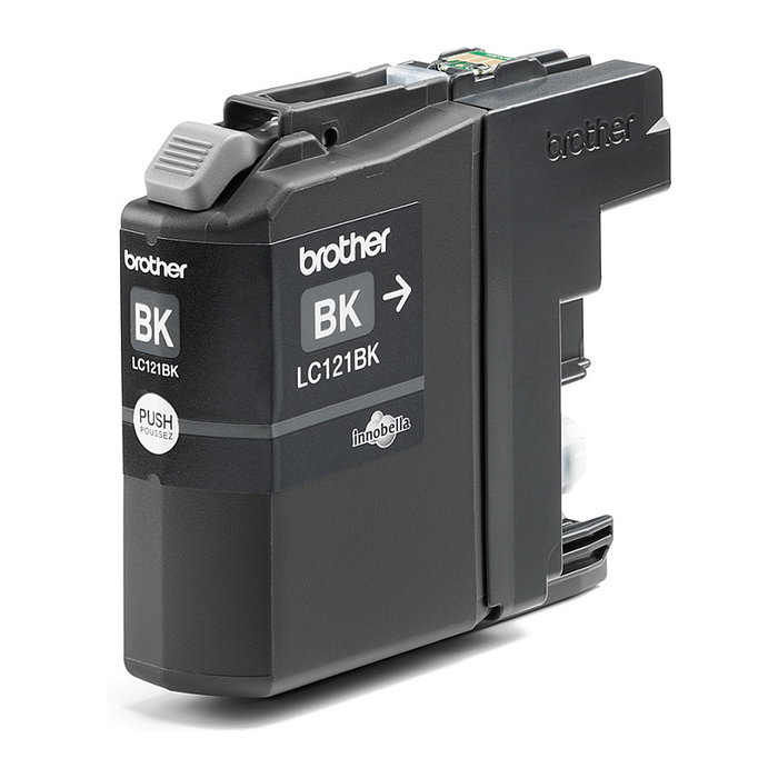Brother Tinta LC-121BK Negro Original Rendimiento hasta 300 páginas ISO/IEC 24711 Brother Tinta LC-121BK Negro Original Rendimiento hasta 300 páginas ISO/IEC 24711