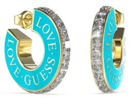 Guess Pendientes Love Guess Azul Mujer