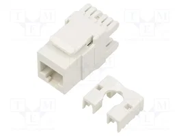 GOOBAY Módulo RJ45 Keystone Cat 6 Blanco