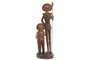 DKD Home Decor Figura de Quijote en Resina Marrón