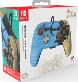 PDP Rematch Wired Controller Zelda Ancient Arrows para Switch 2