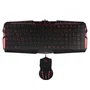 Teclado y Ratón Mars Gaming MCP0 PRO Retroiluminado Rojo Negro