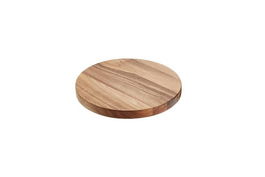 Leone Tabla Redonda Madera Acacia Diámetro 38 cm Altura 2 cm Lavar a Mano