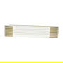 Stanley 0-35-458 Cinta Métrica de Madera Blanca y Amarilla 2m/17mm