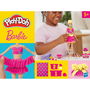 Play-Doh Set Barbie Volantes y Lazos G1361 - Juego de Manualidades para Vestir Muñecas con Plastilina y Moldes para Niños +5 Años