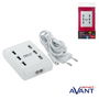 AVANT CONNECT Base de Carga Multiple con 6 Puertos USB, Cargador de 6 Amperios para Múltiples Dispositivos