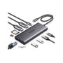 Ugreen Revodok Pro 210 Hub USB-C 10 puertos, 8K, PD 100W, Gris
