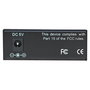 Intellinet 506519 Medienkonverter Fast Ethernet Multimode (ST) 2 km - Conversor Fibra Óptica a Ethernet LAN 10/100 Mbps Negro