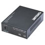 Intellinet 506519 Medienkonverter Fast Ethernet Multimode (ST) 2 km - Conversor Fibra Óptica a Ethernet LAN 10/100 Mbps Negro