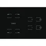 Hotpoint Placa Vitrocerámica HR631C - 4 Fuegos, 60 cm - Negro