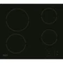 Hotpoint Placa Vitrocerámica HR631C - 4 Fuegos, 60 cm - Negro