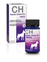 Suplemento Hepático Hepato Chem Pro 100-25, 30 Comprimidos