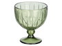Vivalto Copa Helado Rayas 360 ml Verde 10.5x12x10.5 cm (Set de 24)