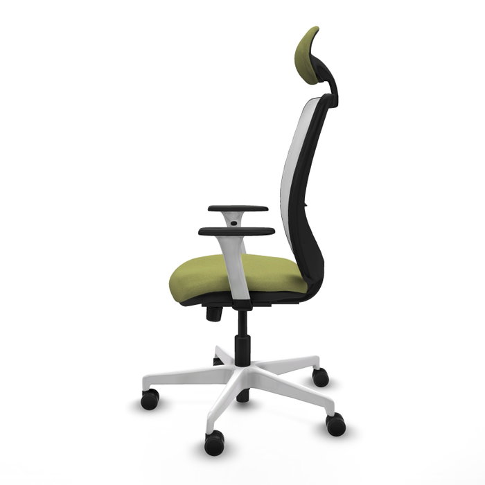 PIQUERAS Y CRESPO Silla de oficina Zulema Verde oliva con mecanismo Sincro PIQUERAS Y CRESPO Silla de oficina Zulema Verde oliva con mecanismo Sincro
