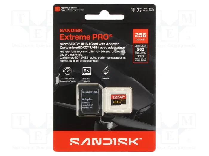 SanDisk Extreme PRO microSD UHS-I 256 GB