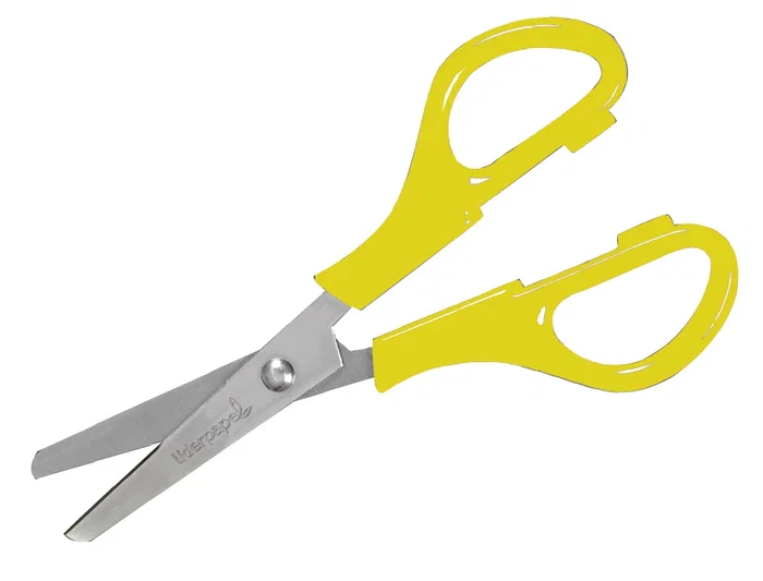 Liderpapel Tijeras Escolares y de Oficina, Acero Inoxidable con Puntas Redondeadas Antipinchazos, Mango de Plástico para Cortar Papel, Cartón, Tela, Fotos y Más, 15 cm, Unidad Liderpapel Tijeras Escolares y de Oficina, Acero Inoxidable con Puntas Redondeadas Antipinchazos, Mango de Plástico para Cortar Papel, Cartón, Tela, Fotos y Más, 15 cm, Unidad