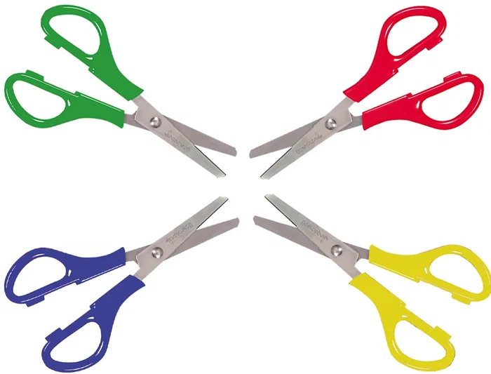 Liderpapel Tijeras Escolares y de Oficina, Acero Inoxidable con Puntas Redondeadas Antipinchazos, Mango de Plástico para Cortar Papel, Cartón, Tela, Fotos y Más, 15 cm, Unidad Liderpapel Tijeras Escolares y de Oficina, Acero Inoxidable con Puntas Redondeadas Antipinchazos, Mango de Plástico para Cortar Papel, Cartón, Tela, Fotos y Más, 15 cm, Unidad