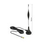 DeLOCK Antena GSM 12422 Omnidireccional con Conector SMA y Cable de 3 m