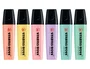 Stabilo BOSS ORIGINAL Marcadores Fluorescentes Pastel, Pack de 4 unidades