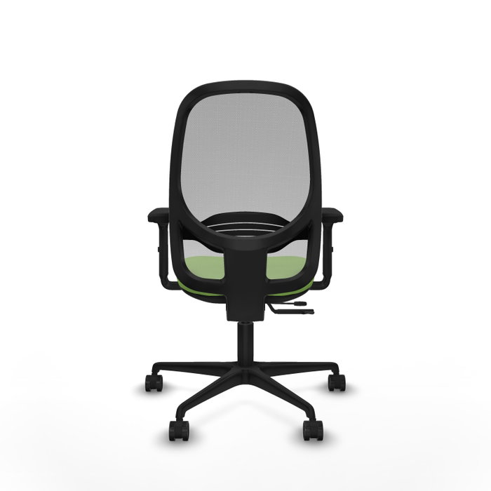 PIQUERAS Y CRESPO Silla de oficina Cilanco con mecanismo Sincro/Traslack, Tela Pistacho y Malla Gris PIQUERAS Y CRESPO Silla de oficina Cilanco con mecanismo Sincro/Traslack, Tela Pistacho y Malla Gris