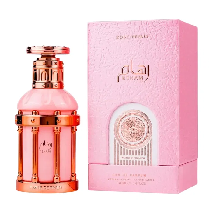 Paris Corner Reham Rose Petals Agua de perfume para mujeres 100 ml Paris Corner Reham Rose Petals Agua de perfume para mujeres 100 ml