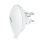 Ubiquiti Networks UISP airFiber 60 XG AF60-XG Puente WiFi de Largo Alcance 6 Gbps, PoE, 4 km, Blanco