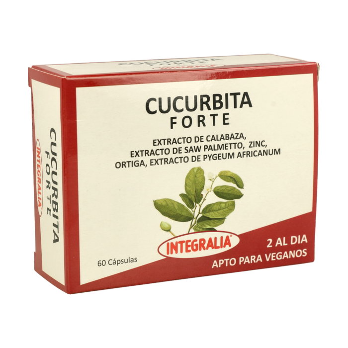 Integralia Cucurbita Forte 60 cápsulas - Complemento alimenticio natural de calabaza Integralia Cucurbita Forte 60 cápsulas - Complemento alimenticio natural de calabaza
