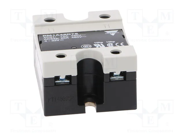 CARLO GAVAZZI RM1A48D75 Relé de semiconductor monofásico 75A 42-530VAC