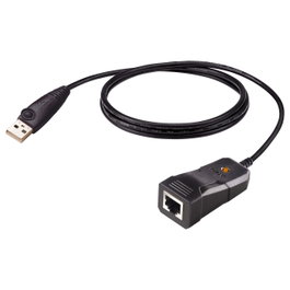 ATEN UC232BF Adaptador de consola USB a RJ-45 (RS-232) con FTDI, 1,2 m
