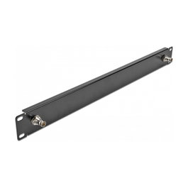 DeLOCK Panel frontal de 19″ con 2 x BNC hembra 1U negro