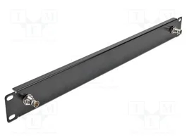 DeLOCK Panel de 19″ con 2 x BNC hembra 1U Negro