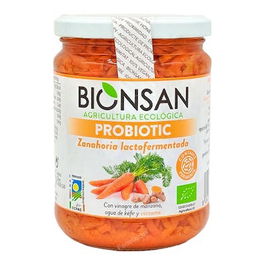 BIONSAN Zanahoria Lactofermentada Curcuma 420Gr. Ecológica