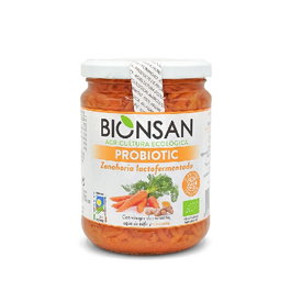 BIONSAN Zanahoria lactofermentada con cúrcuma 420gr ECO