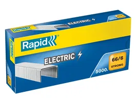 Grapas Rapid Strong Electric 66/6 (5 Unidades)