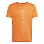 Camiseta de Manga Corta Hombre Adidas Agravic Terrex Naranja