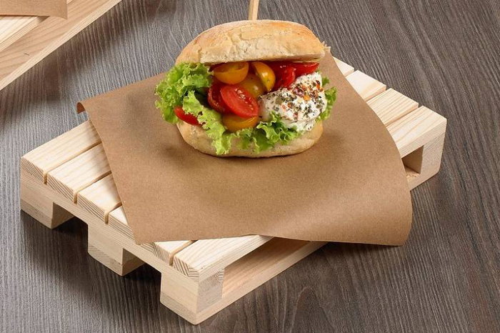 Leone Mini Palet Aperitivo 35X20X3,5 Madera de Pino