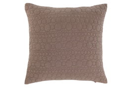 DKD Home Decor Cojín de Poliéster Malva 45x45 cm